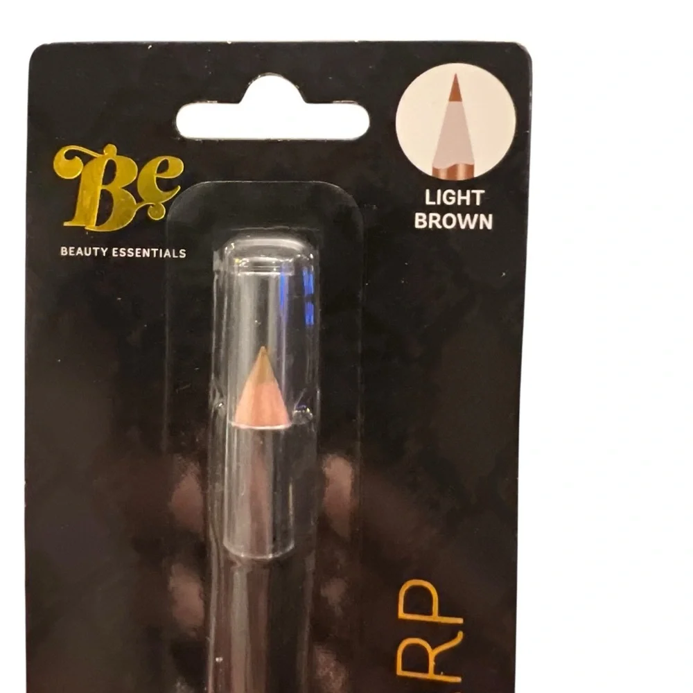 BE Beauty‎ Essentials Eyebrow Pencil Light Brown NEW Hatch Beauty